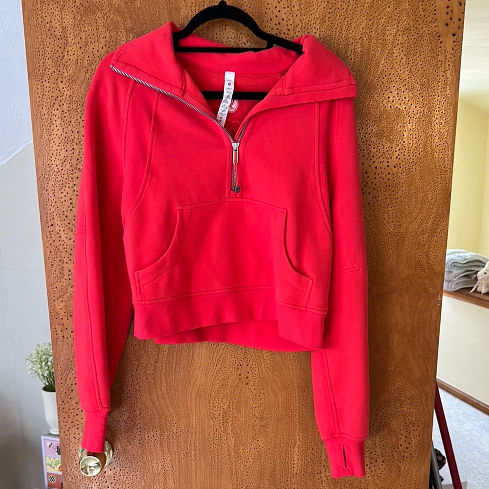 Lululemon Half-Zip Funnel Neck Scuba Hoodie